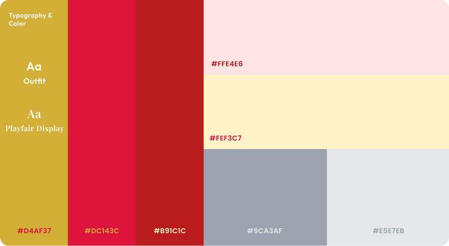 Loop Typography and Colors